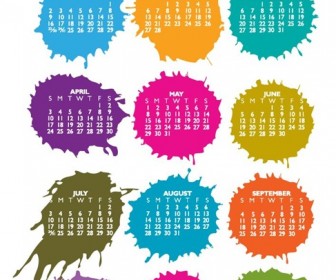 Calender for 2011 Vector Illustration