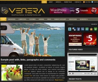 Free WordPress Theme - Venera