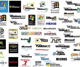 Microsoft's Product Vector Logos