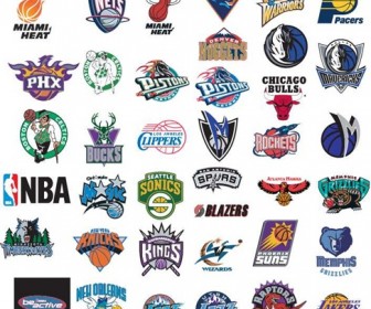 NBA Basketball Team Vector Logos