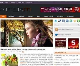 Free WordPress Theme - Niferiti