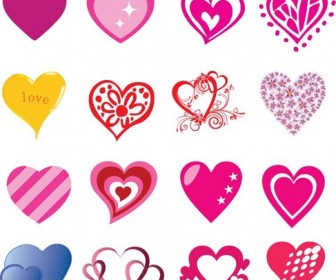 16 Free Heart Shaped Vectors for Valentine's Day