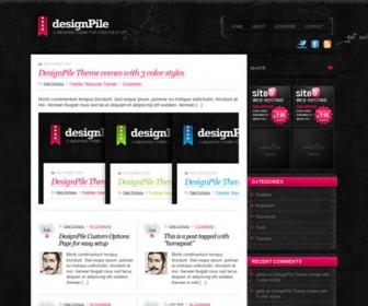 Free WordPress Theme - Designpile