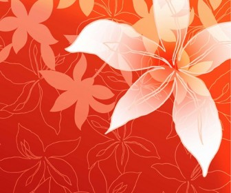 Lily Flowers Vector Graphic