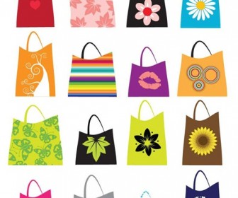 16 Free Vector Shopping Bags