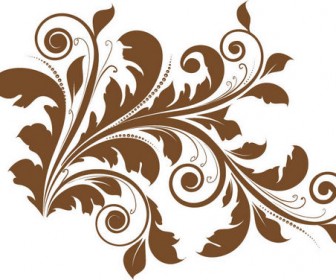 Floral Design Element Vector