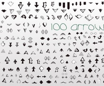 Vector Set of Useful Arrows Great Collection