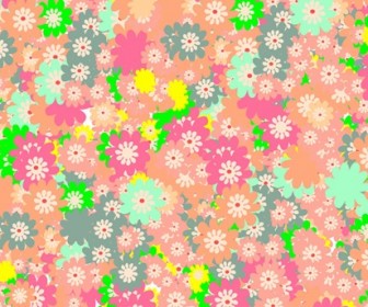 Floral Colorful Background Vector