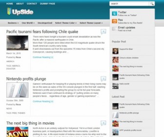 Free WordPress Theme - UpSide