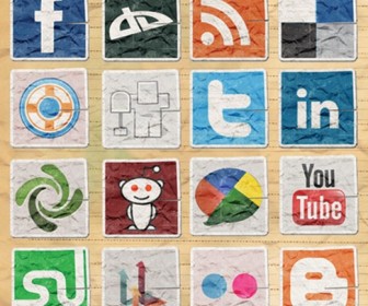 17 Free Vintage Social Media Icons for Bloggers