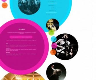 Colorful Website Design - Curious Generation Group