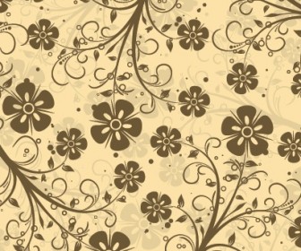 Decorative Floral Pattern Vector