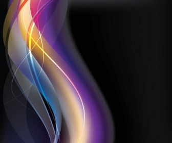 Free Abstract Glowing Background Vector illustrations