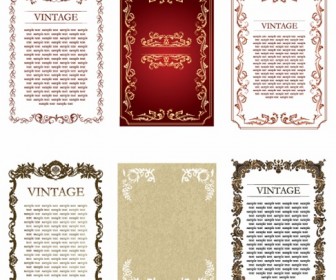 Vintage Frames Vector