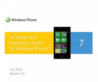 UI Design and Interaction Guide for Windows Phone 7 v2.0