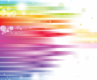 Abstract Rainbow Background Vector