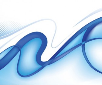 Abstract Blue Background Vector Graphic 2