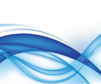 Abstract Blue Background Vector Graphic 3