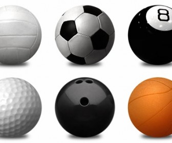 Sports Balls PNG Icon