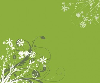 Free Vector Floral Background