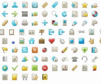 102 PNG Icons for Web Designer