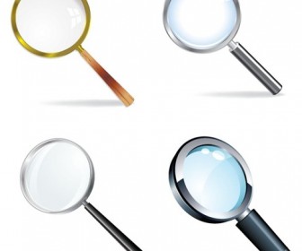 Magnifying Glass Vector Set