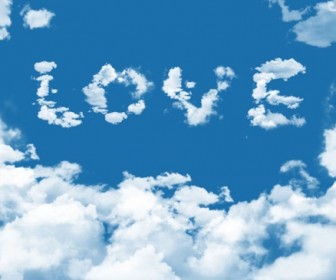 Love Clouds in The Sky