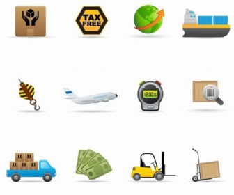 Delivery Icon Vector Set