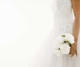 Bride with Flowers