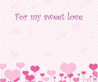 Love Card Vector