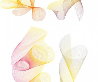 Free Line Silk Swirls Vector