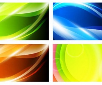 Abstract Vector Background Graphic Set