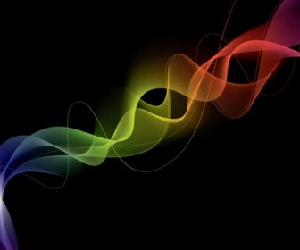 Abstract Smoke Effect Vector Illustration