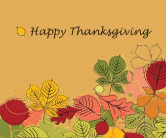Happy Thanksgiving Vector Illustration