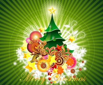 Christmas Card Vector