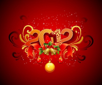 2012 New Year Vector Collection
