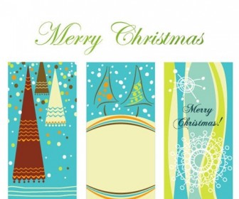 Winter Christmas Vertical Background Vector Graphic