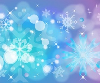 Free Vector Winter Background Graphic