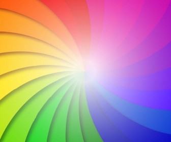 Colorful Swirl Background Vector Illustration