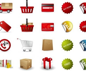 Shopping Vector Icon Set