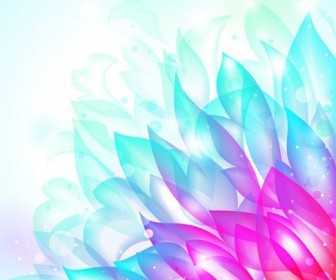 Dream Flower Vector Background