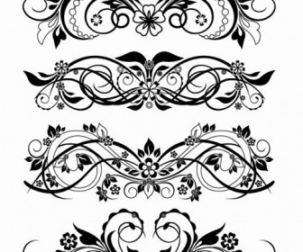 Vector Floral Ornaments