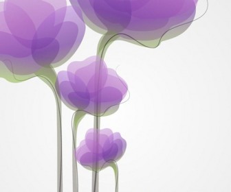 Abstract Flower Background