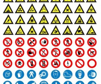 Road Sign Vector Set