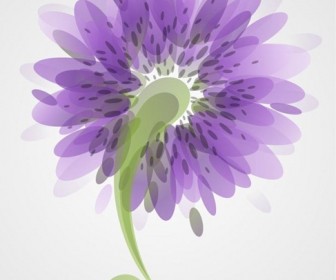 Abstract Flower Background Vector Art