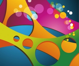 Abstract Colored Vector Background