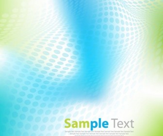 Abstract Blue Green Vector Graphic