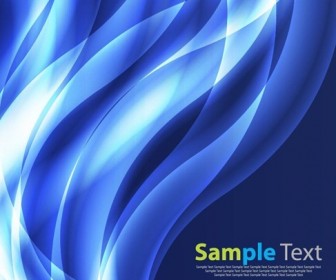 Abstract Vector Blue Background