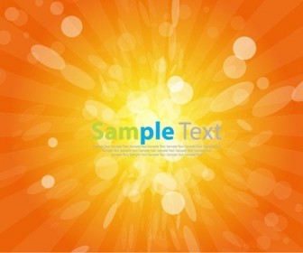 Vector Sunshine Background