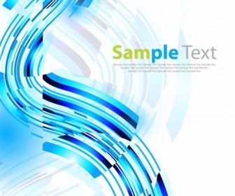 Abstract Blue Vector Art Background